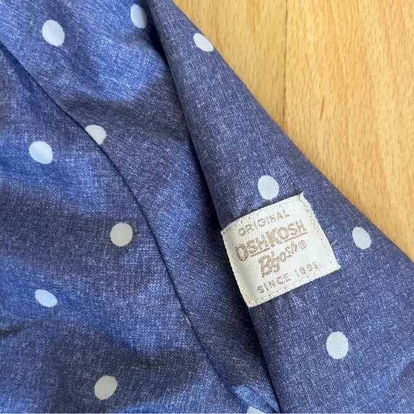 OshKosh B'gosh Blue Polka Dot Raincoat - Picture 3 of 4